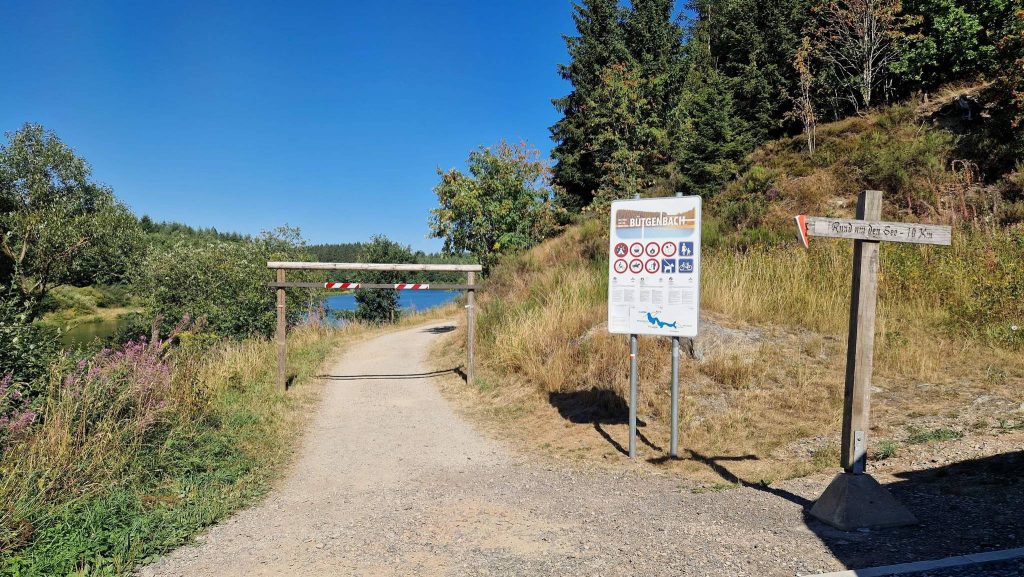 randonnee lac butgenbach