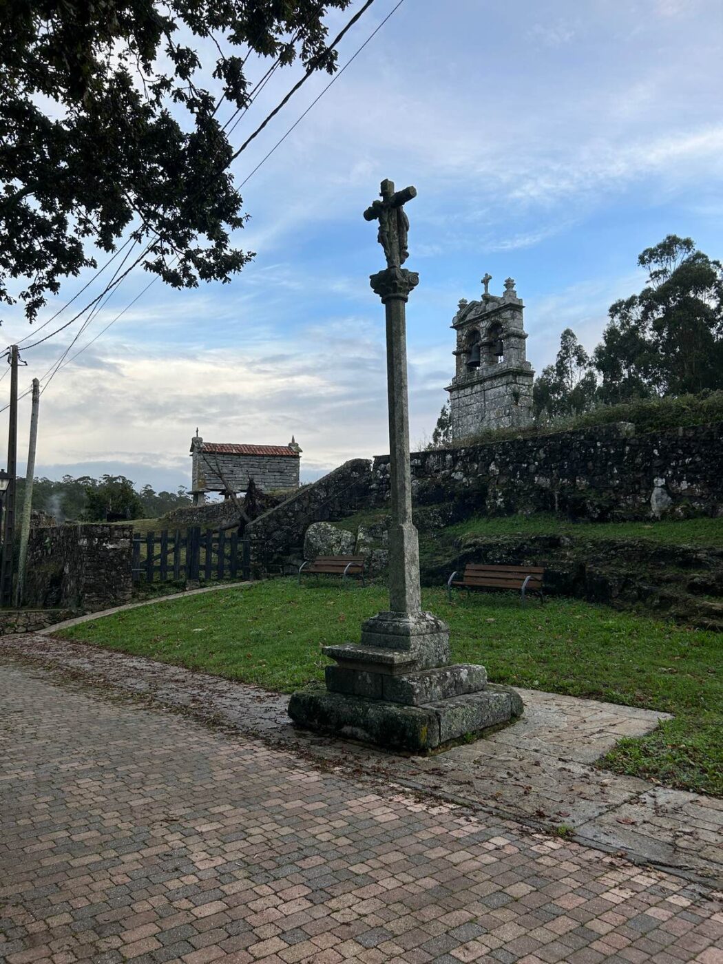 Paysage de l'étape 4 du Camino Muxia