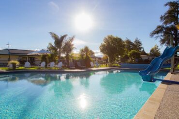 Camping à Abel Tasman, Nouvelle Zélande - Motueka Top 10 Holiday Park