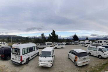 Van Life à Mount Cook, Nouvelle Zélande - Van Spot: White Horse Hill Campground